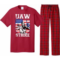 UAW Strike Red United Auto Workers Picket Sign Design Pajama Set