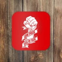 Uaw Strike Red United Auto Workers Picket Sign Coaster