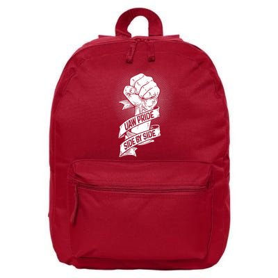 Uaw Strike Red United Auto Workers Picket Sign 16 in Basic Backpack
