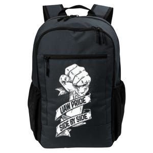 UAW Strike Red United Auto Workers Picket Sign Daily Commute Backpack