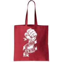 UAW Strike Red United Auto Workers Picket Sign Tote Bag