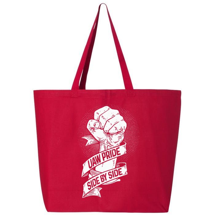 UAW Strike Red United Auto Workers Picket Sign 25L Jumbo Tote