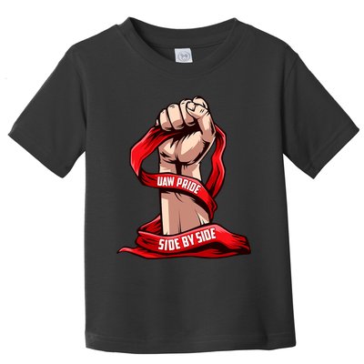 Uaw Strike Red United Toddler T-Shirt