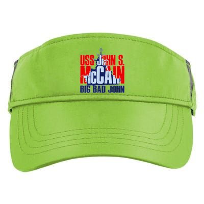 USS John S. McCain Big Bad John Adult Drive Performance Visor