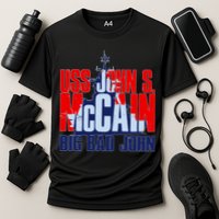 USS John S. McCain Big Bad John Cooling Performance Crew T-Shirt