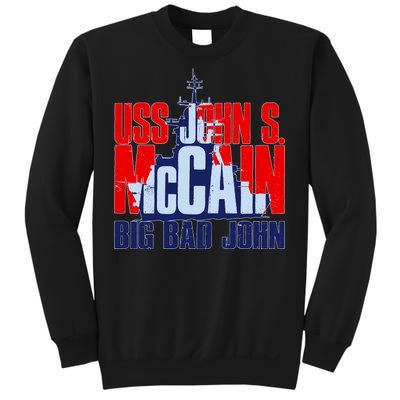 USS John S. McCain Big Bad John Sweatshirt