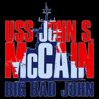 USS John S. McCain Big Bad John T-Shirt