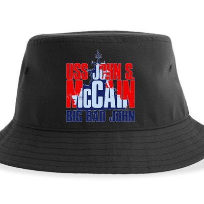 USS John S. McCain Big Bad John Sustainable Bucket Hat