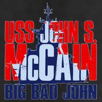 USS John S. McCain Big Bad John Adult Drive Performance Visor