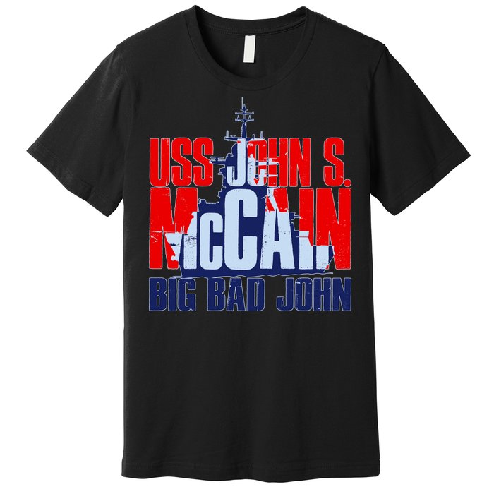 USS John S. McCain Big Bad John Premium T-Shirt