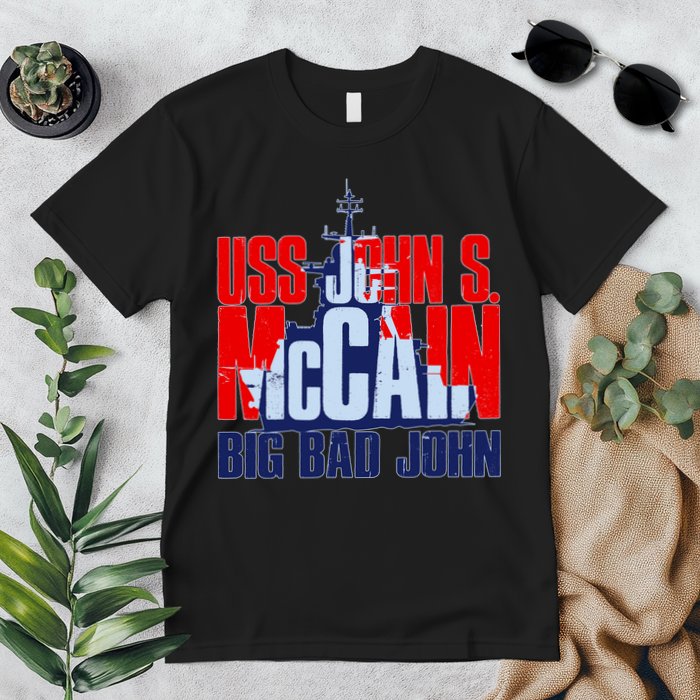 USS John S. McCain Big Bad John Premium T-Shirt