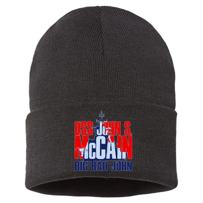 USS John S. McCain Big Bad John Sustainable Knit Beanie