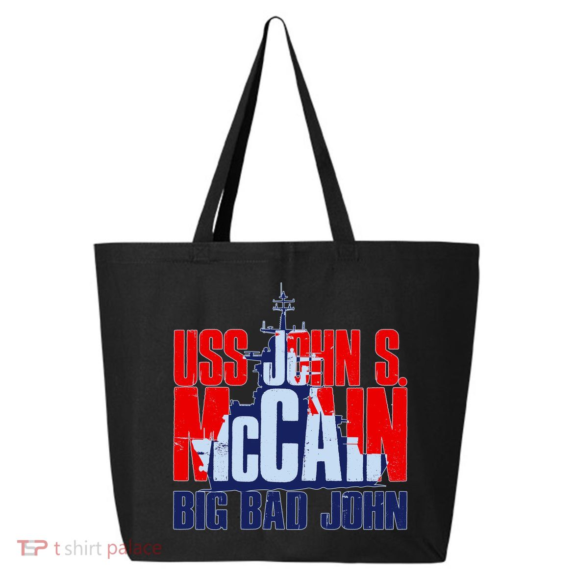 USS John S. McCain Big Bad John 25L Jumbo Tote