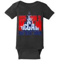 USS John S. McCain Big Bad John Baby Bodysuit