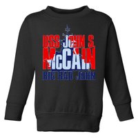 USS John S. McCain Big Bad John Toddler Sweatshirt