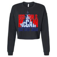 USS John S. McCain Big Bad John Cropped Pullover Crew