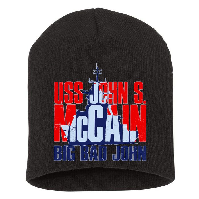 USS John S. McCain Big Bad John Short Acrylic Beanie