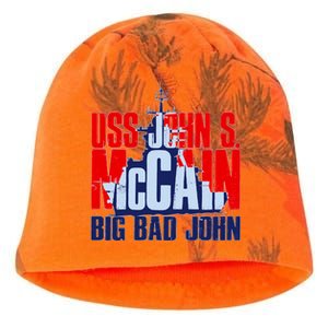 USS John S. McCain Big Bad John Kati - Camo Knit Beanie