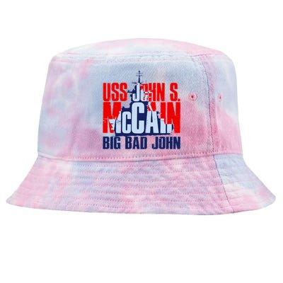 USS John S. McCain Big Bad John Tie-Dyed Bucket Hat