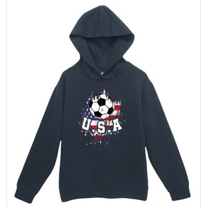 United States Soccer American Football USA Futbol Urban Pullover Hoodie