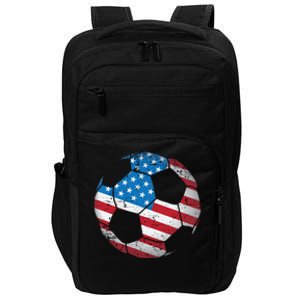 United States Soccer Ball Flag Jersey Gift Usa Football Impact Tech Backpack