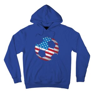 United States Soccer Ball Flag Jersey Gift Usa Football Hoodie