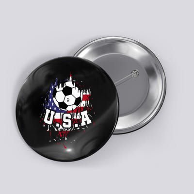 United States Soccer American Football Usa Futbol Button