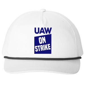 UAW Strong Solidarity UAW Laborer Worker UAW Proud Union Snapback Five-Panel Rope Hat