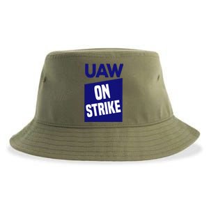 UAW Strong Solidarity UAW Laborer Worker UAW Proud Union Sustainable Bucket Hat