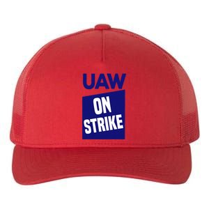 UAW Strong Solidarity UAW Laborer Worker UAW Proud Union Yupoong Adult 5-Panel Trucker Hat