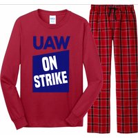 UAW Strong Solidarity UAW Laborer Worker UAW Proud Union Long Sleeve Pajama Set