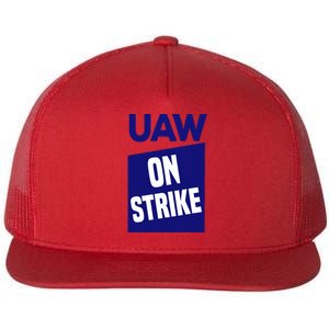 UAW Strong Solidarity UAW Laborer Worker UAW Proud Union Flat Bill Trucker Hat