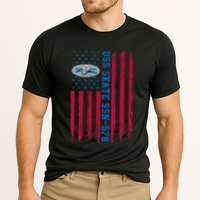 Uss Skate Ssn578 American Flag Submarine Cooling Performance Crew T-Shirt