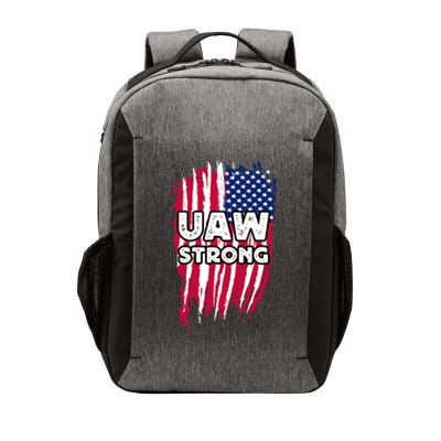 UAW Strong Solidarity UAW Laborer Worker UAW Proud Union America Flag Vector Backpack