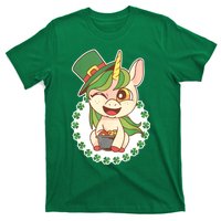 Unicorn Shamrock St Patrick's Day T-Shirt