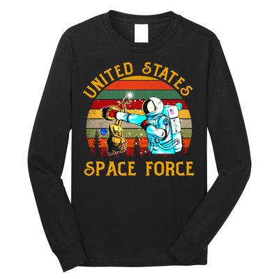 United States Space Force Vintage Funny Long Sleeve Shirt