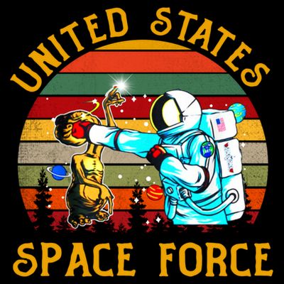 United States Space Force Vintage Funny T-Shirt