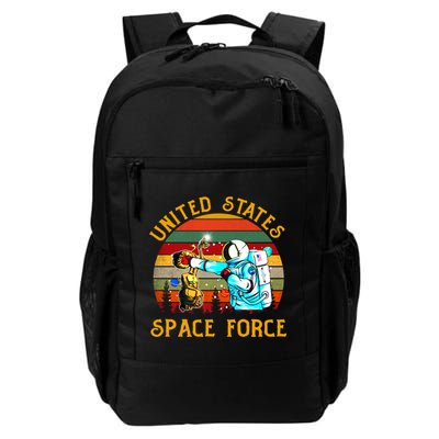 United States Space Force Vintage Funny Backpack