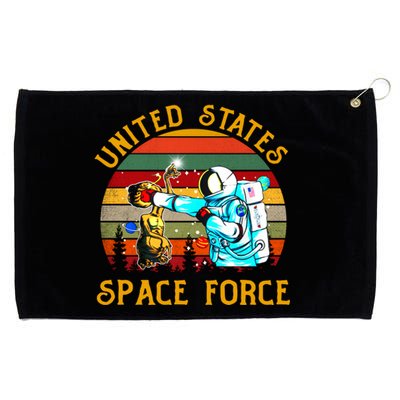 United States Space Force Vintage Funny Grommeted Golf Towel