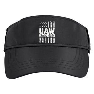 UAW Strong Solidarity UAW Proud Union UAW Laborer Worker Adult Drive Performance Visor