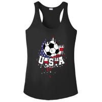 United States Soccer American Football USA Futbol Ladies PosiCharge Competitor Racerback Tank