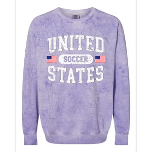 United States Soccer Colorblast Crewneck Sweatshirt