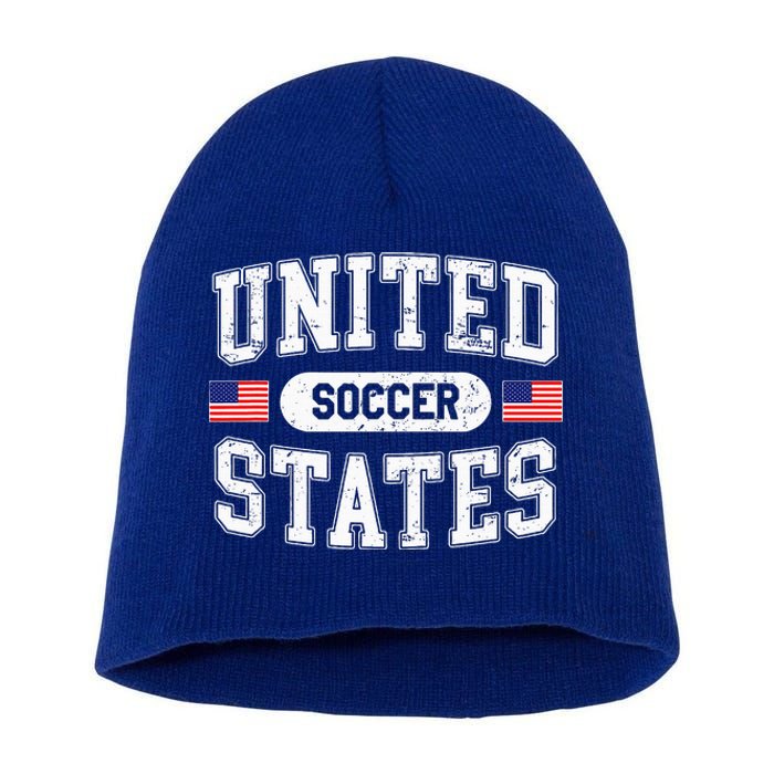 United States Soccer Short Acrylic Beanie