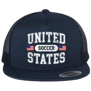 United States Soccer Flat Bill Trucker Hat