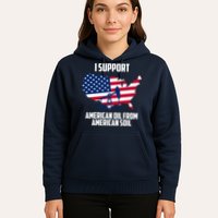 United States Support American Oil From American Soil Hoodie
