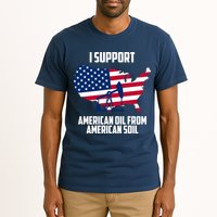 United States Support American Oil From American Soil Tall T-Shirt