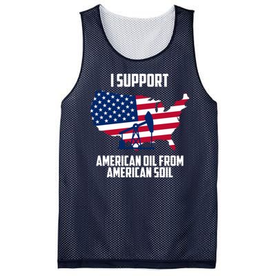 United States Support American Oil From American Soil Mesh Reversible Basketball Jersey Tank