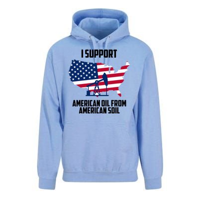 United States Support American Oil From American Soil Unisex Surf Hoodie