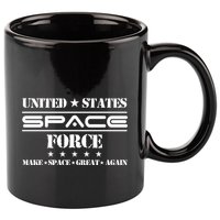 United States Space Force 11oz C Handle Ceramic Mug