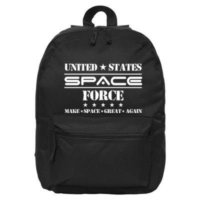 United States Space Force 16 in Basic Backpack